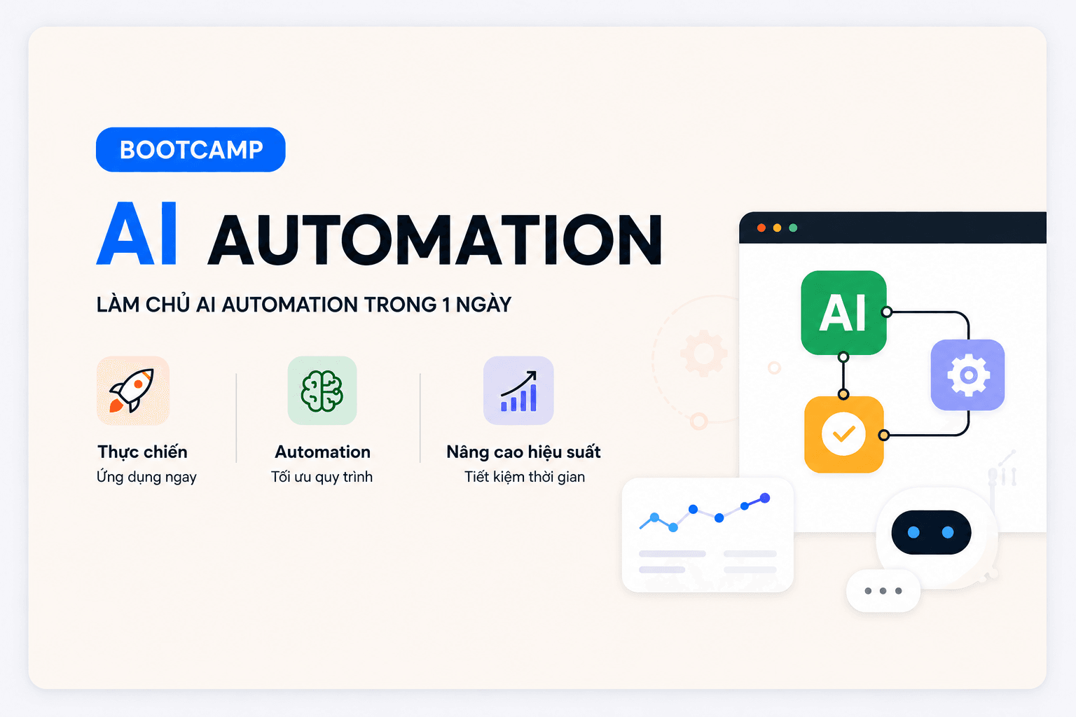 Record: Workshop làm chủ AI Automation thực chiến
